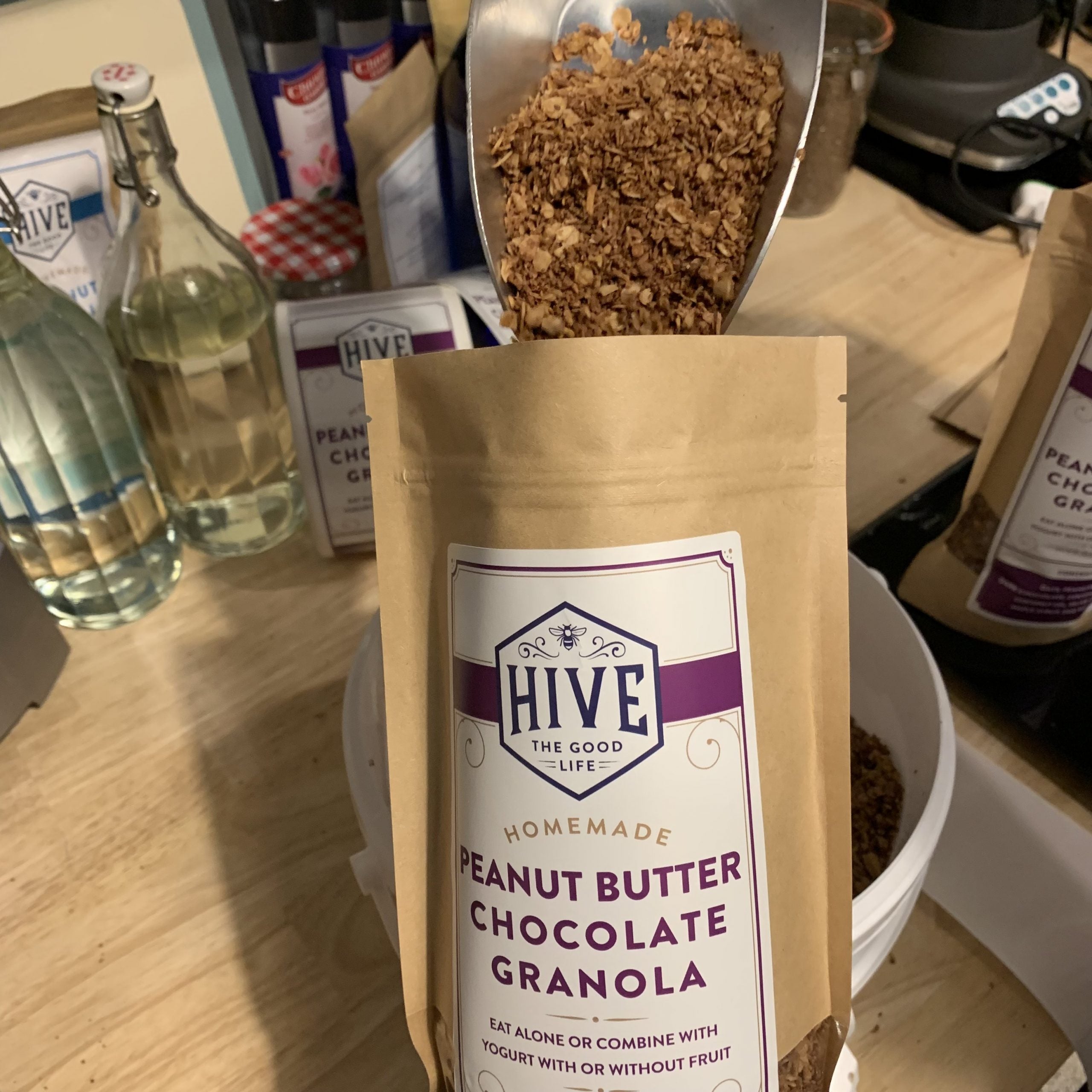 Peanut Butter Chocolate Granola