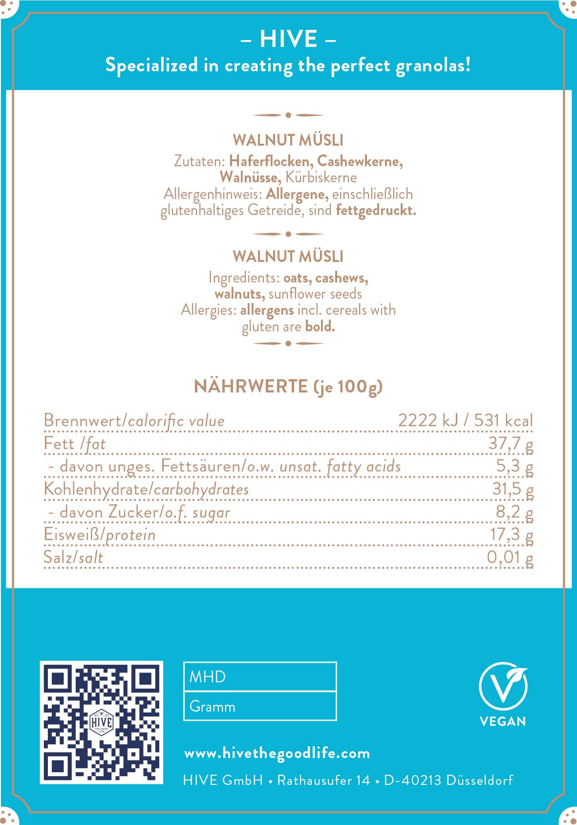 Walnut Müsli