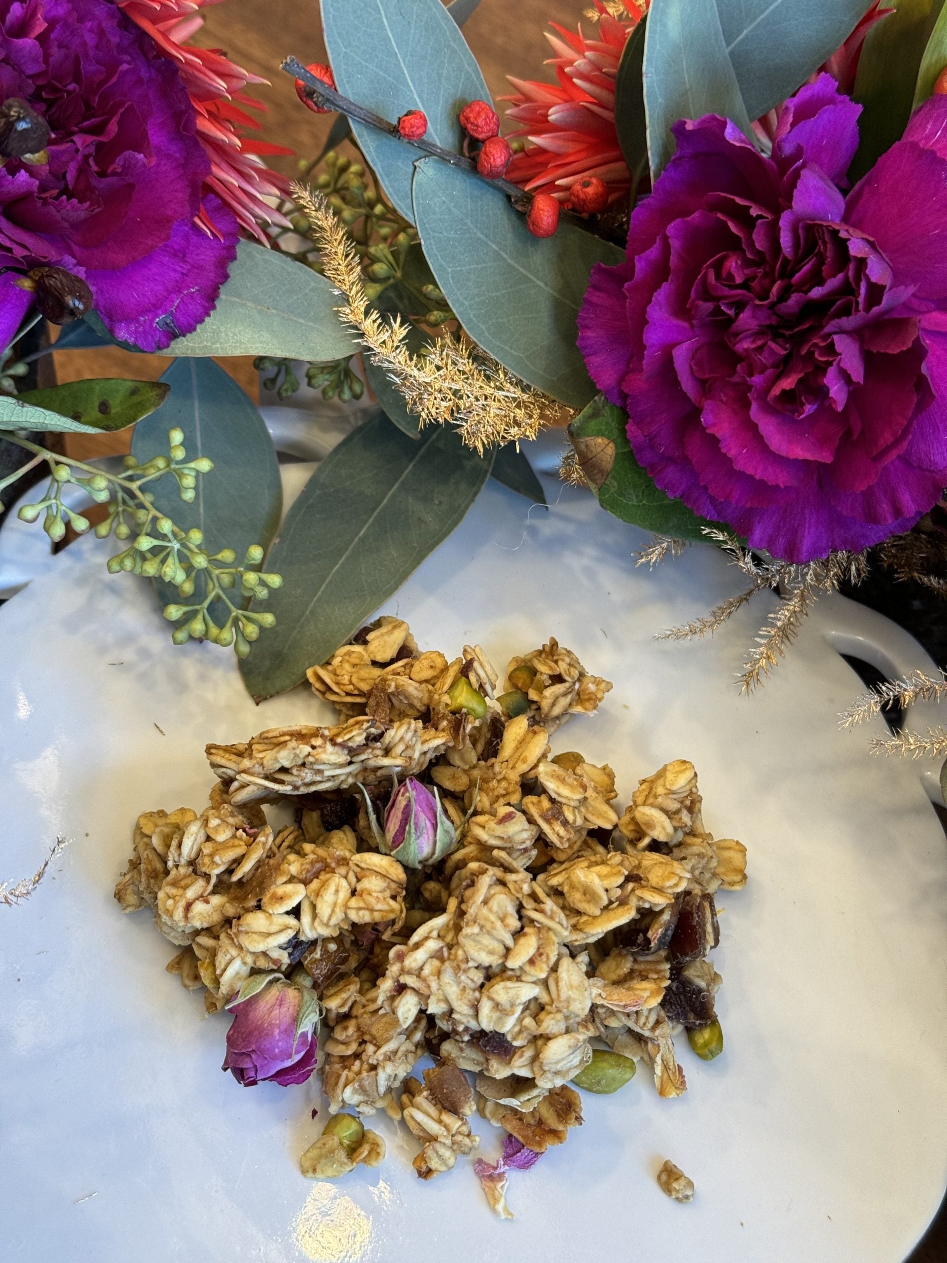 Pistazien Rose Granola
