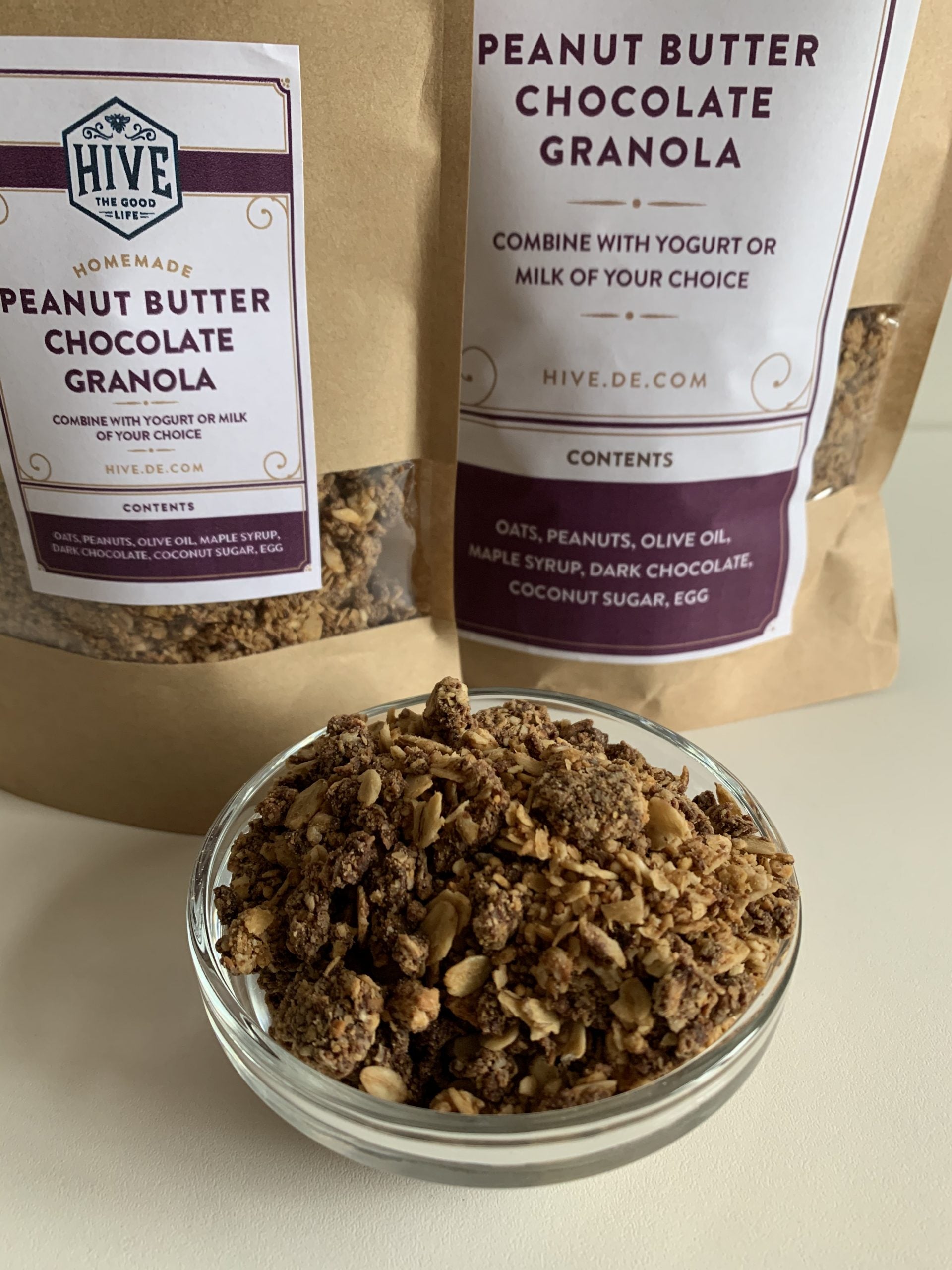 Peanut Butter Chocolate Granola