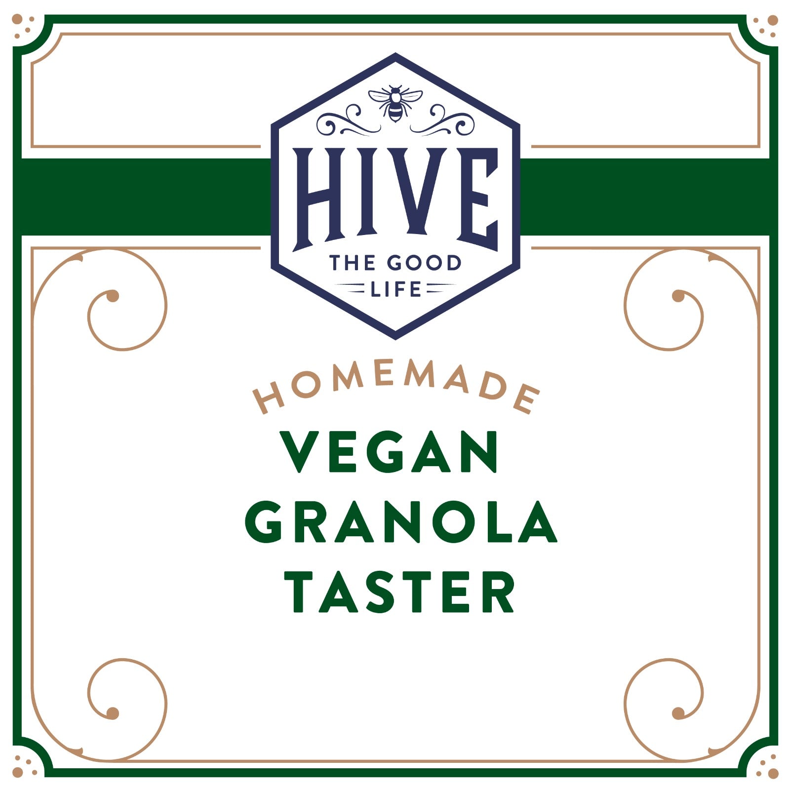 HIVE Veganes Granola Kostprobe