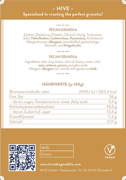 HIVE Granola Kostprobe