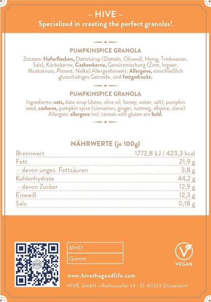 HIVE Granola Kostprobe