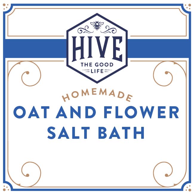 Oat and Flower Bath Salt