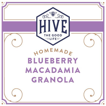 Blaubeeren Macadamia Granola