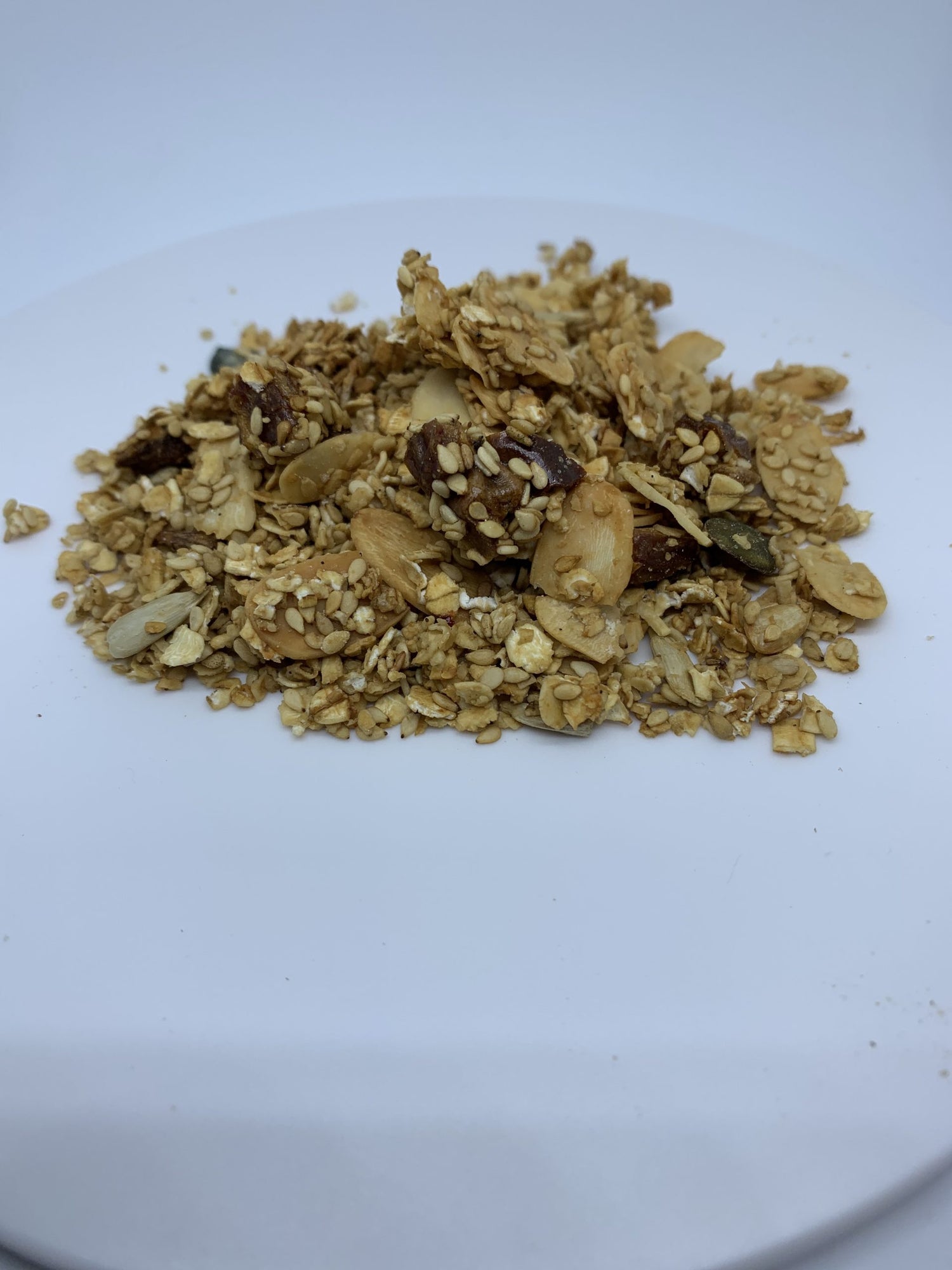 Granola mit salzigem Karamell