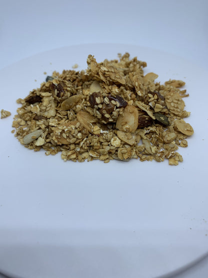 Granola mit salzigem Karamell