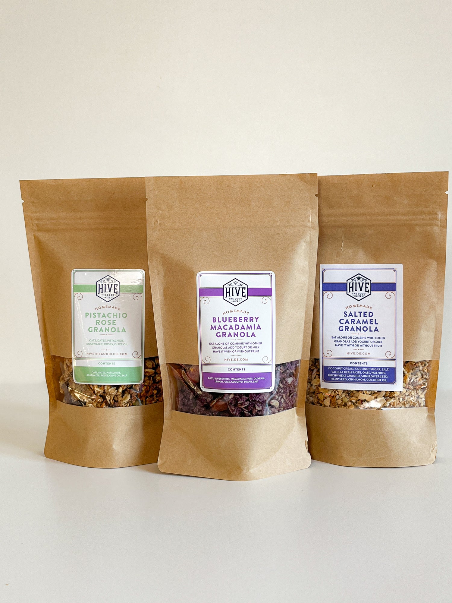 HIVE Veganes Granola Kostprobe
