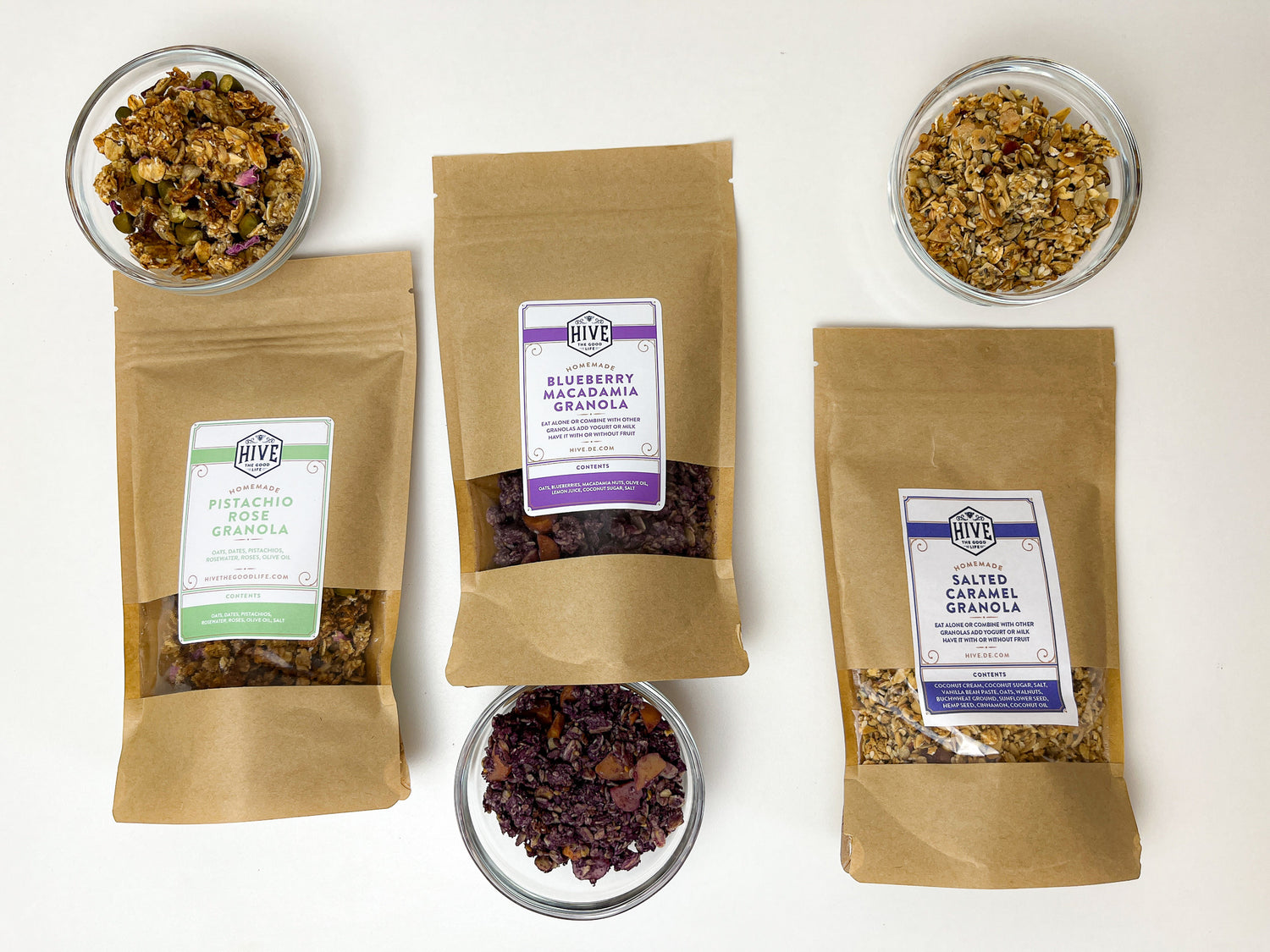 HIVE Veganes Granola Kostprobe