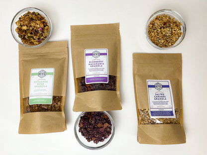 HIVE Veganes Granola Kostprobe