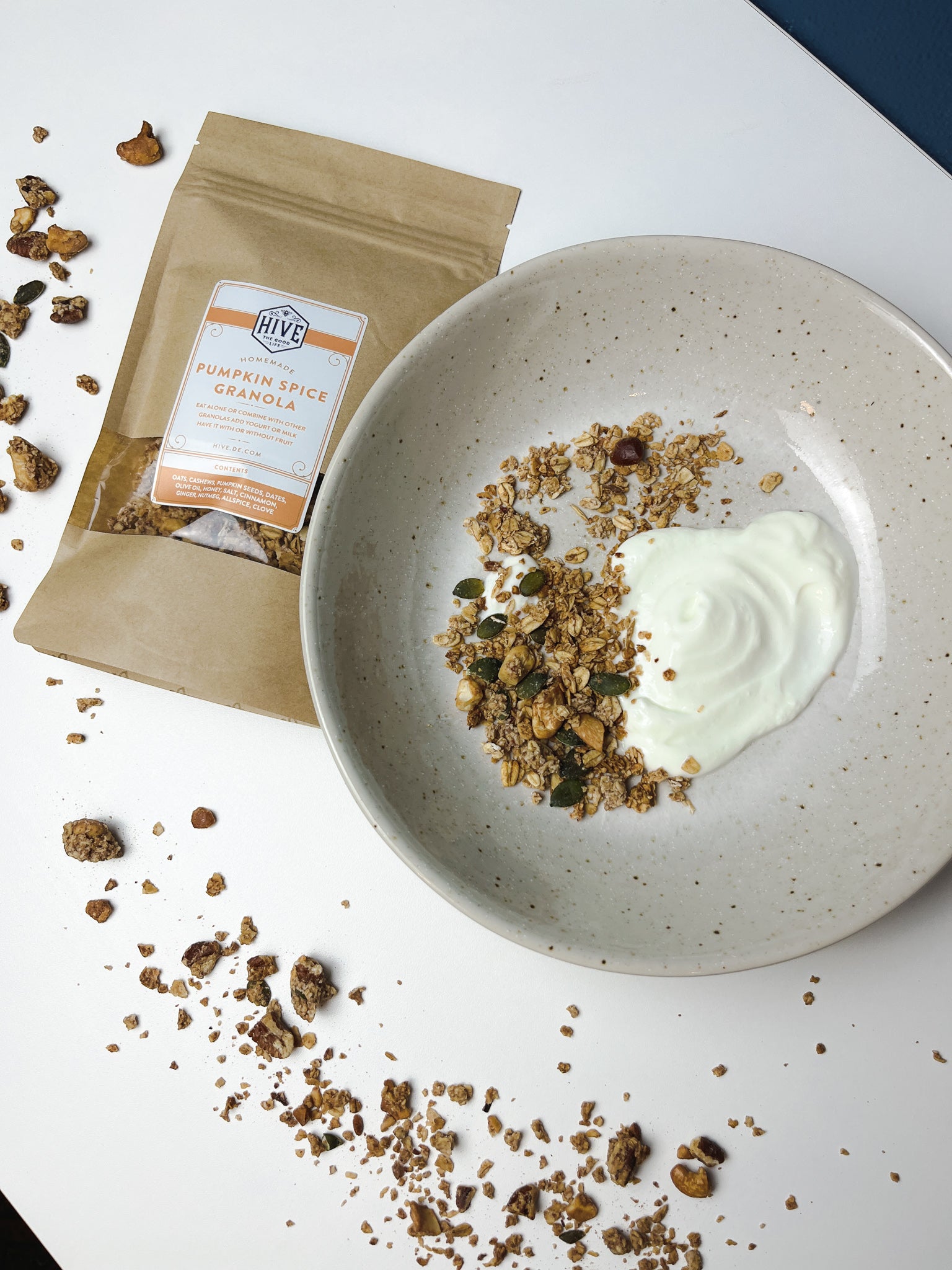 HIVE Granola Kostprobe
