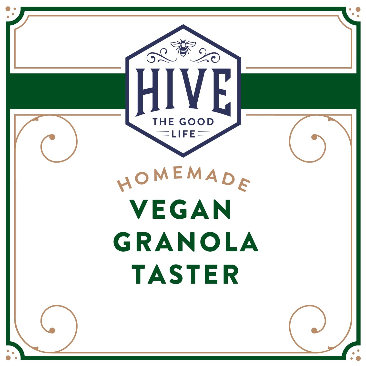 HIVE Veganes Granola Kostprobe