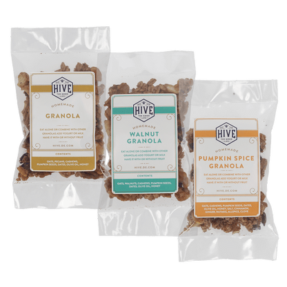 HIVE Granola Kostprobe