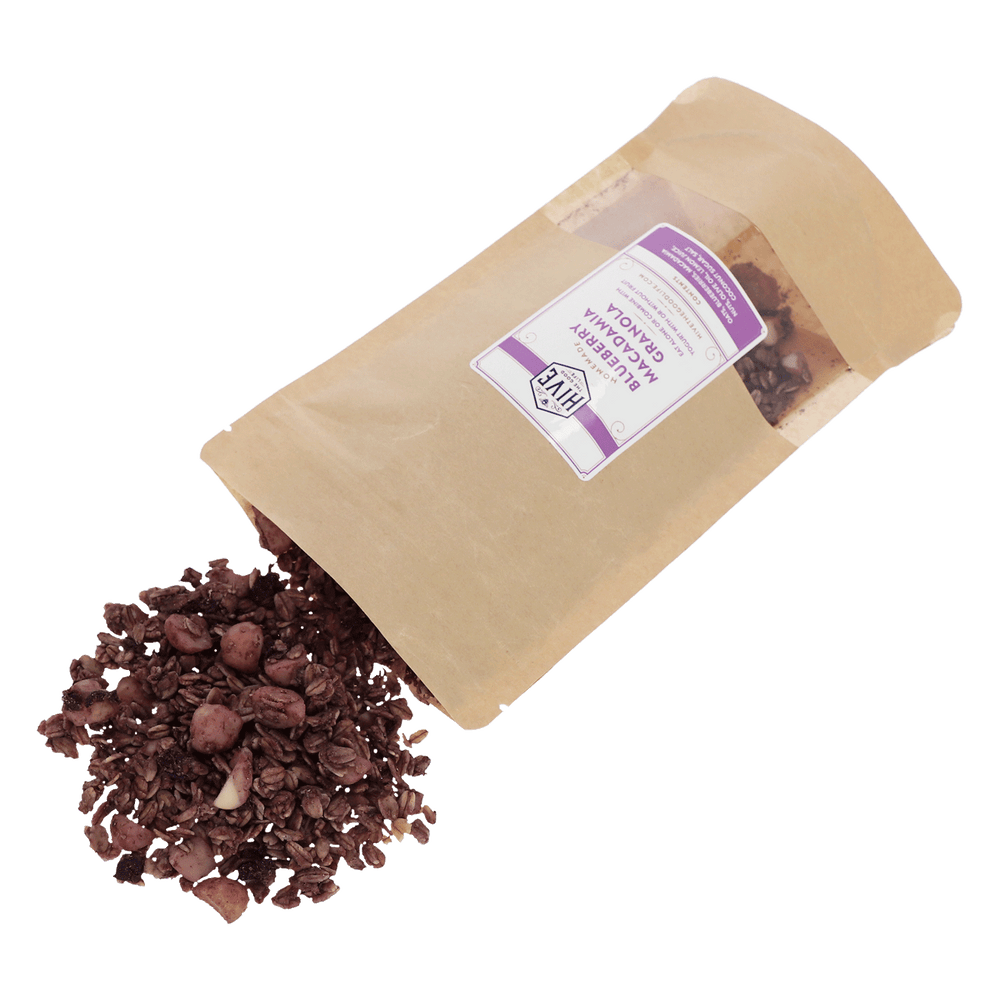Blueberry Macadamia Granola