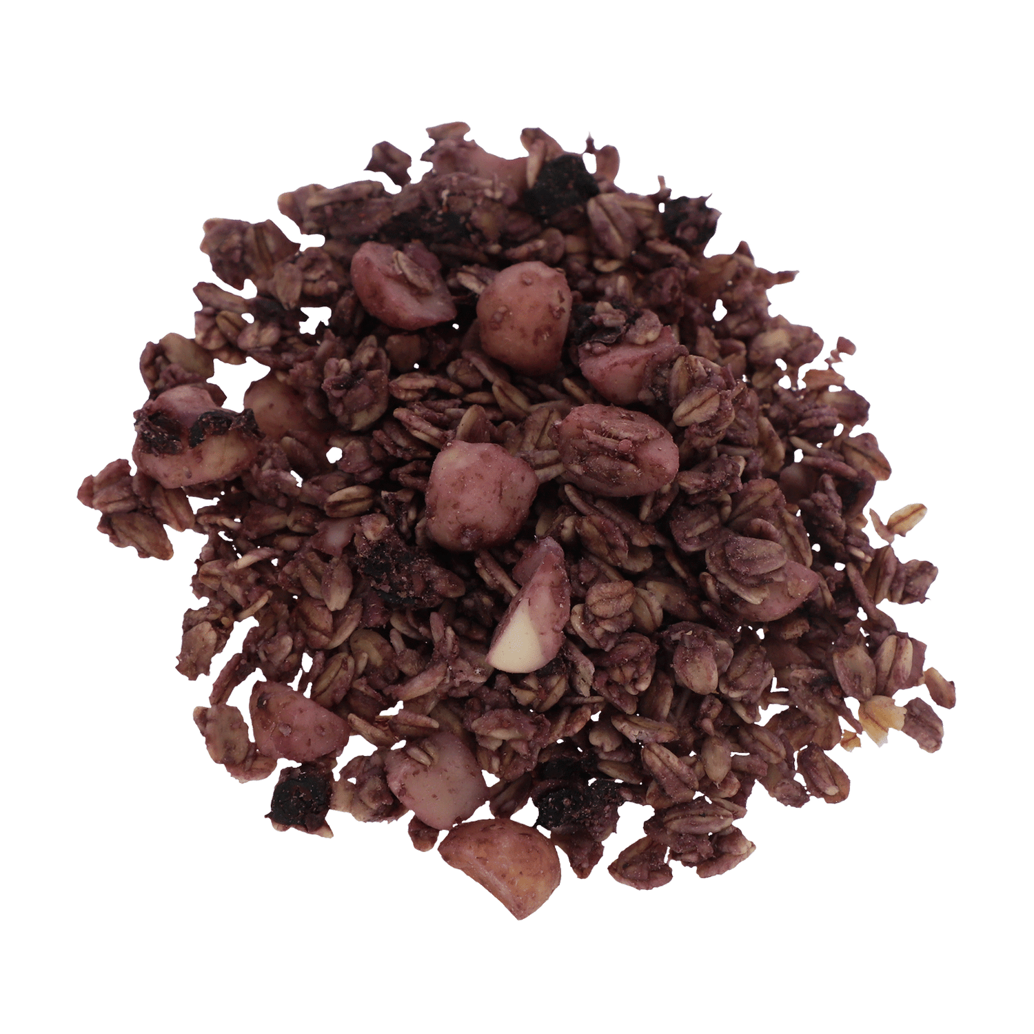 Blaubeeren Macadamia Granola