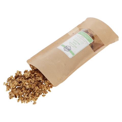 Pistazien-Rosen-Granola