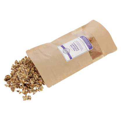 Granola mit salzigem Karamell