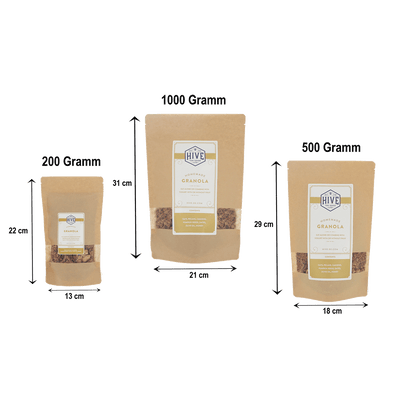 Blaubeeren Macadamia Granola